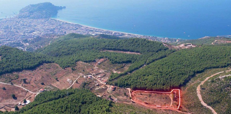 زمین در Alanya ، ترکیه 16521 متر مربع. شماره 216942