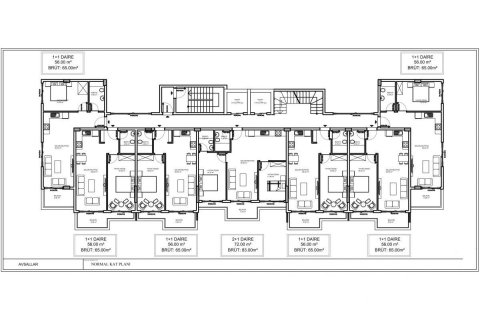 Penthouse i Alanya, Antalya, Tyrkiet Nr. 94282 - 21