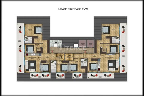 Penthouse for sale in Alanya, Antalya, Turkey, 5 bedrooms, 203m2, No. 215629 – photo 20