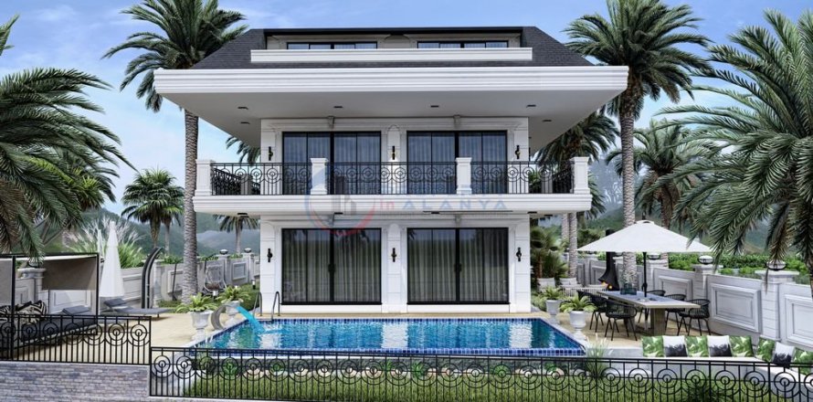4+1 Lejlighed i Alanya, Antalya, Tyrkiet Nr. 211442