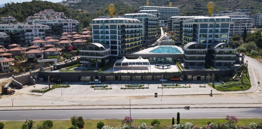 1+1 Leilighet  i Alanya, Antalya, Tyrkia Nr. 211533