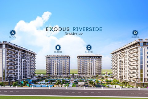 1+1 Apartment  in Alanya, Antalya, Turkey No. 237691