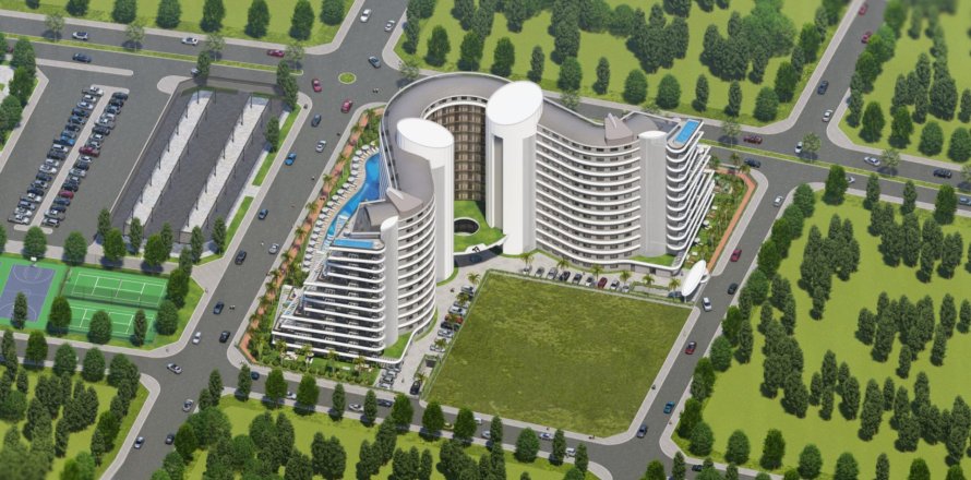 1+1 Apartment  in Antalya, Turkey No. 90423