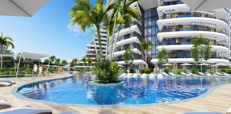 3+1 Lägenhet i Antalya, Turkiet Nr. 90421