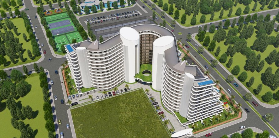 Квартира  1+1 в Анталье, Турция №90419