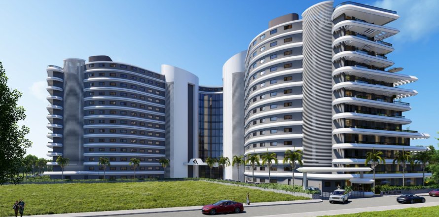 آپارتمان در  Antalya ، ترکیه 3 خوابه ، 379 متر مربع.  شماره 90425