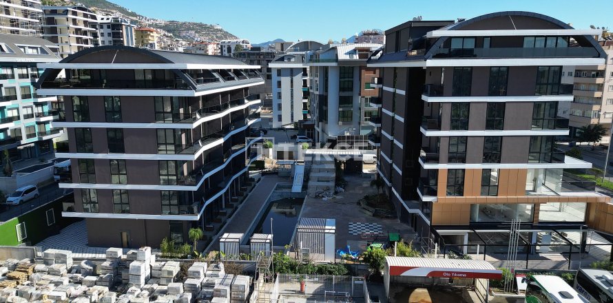 Daire 1+1 Alanya, Antalya, Türkiye №73340