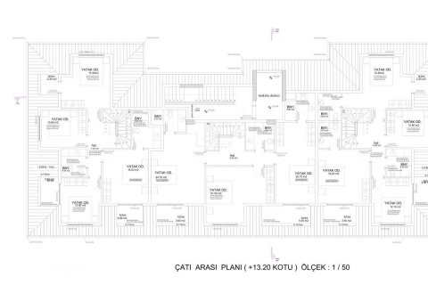 Daire   Alanya, Antalya, Türkiye №95023 - 28