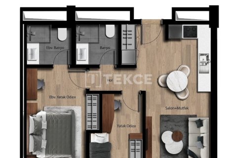 Daire  2+1  İstanbul, Türkiye №217173 - 17