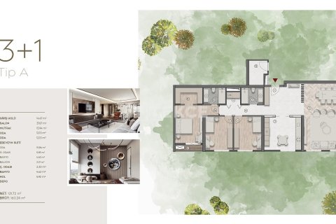 Apartment for sale in Ankara, Turkey, 4 bedrooms, 286m2, No. 237637 – photo 25