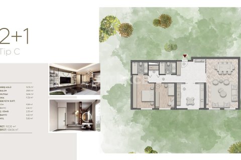 Apartment for sale in Ankara, Turkey, 4 bedrooms, 286m2, No. 237637 – photo 22