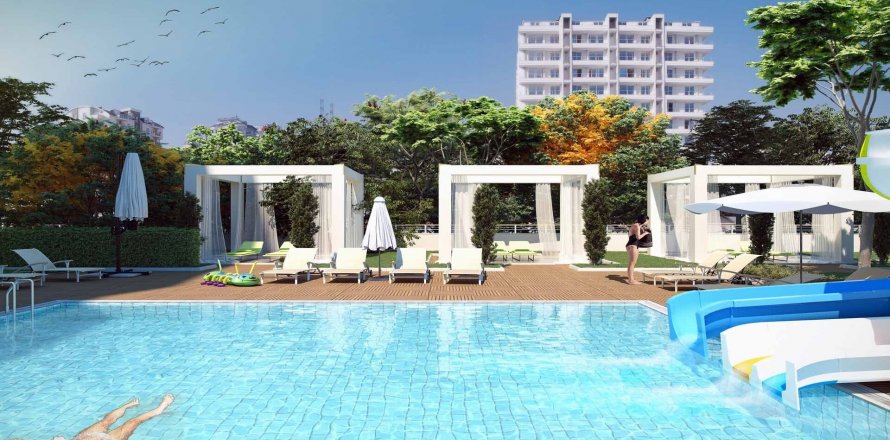 Daire Perli Towers 1+1, Alanya, Antalya, Türkiye №99766
