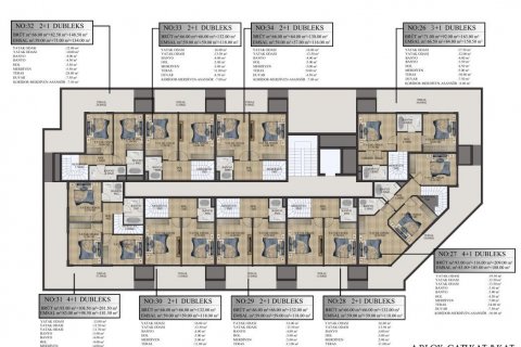 Penthouse for sale in Avsallar, Antalya, Turkey, 163m2, No. 105490 – photo 25