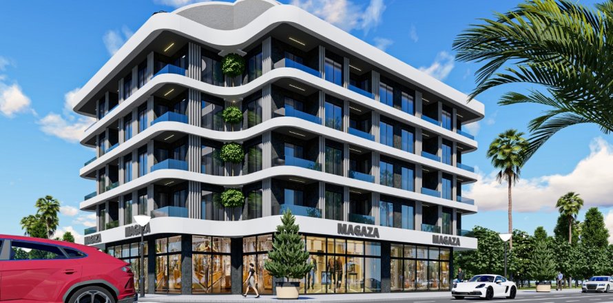 Квартира 1+1 в Газипаше, Анталья, Турция №91473