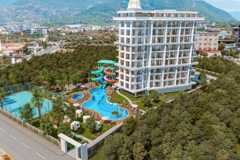 Lägenhet  i Tosmur, Alanya, Antalya, Turkiet Nr. 94347