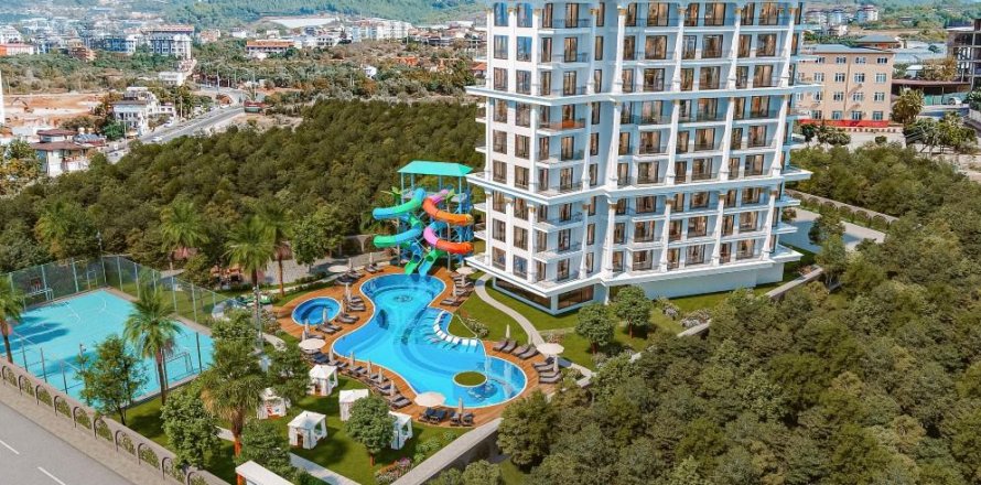 Lägenhet i Tosmur, Alanya, Antalya, Turkiet Nr. 94347