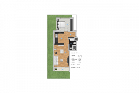 Penthäuser in Alanya, Antalya, Türkei Nr. 94348 - 27