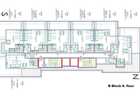 1+1 Wohnung  in Alanya, Antalya, Türkei Nr. 44317 - 14