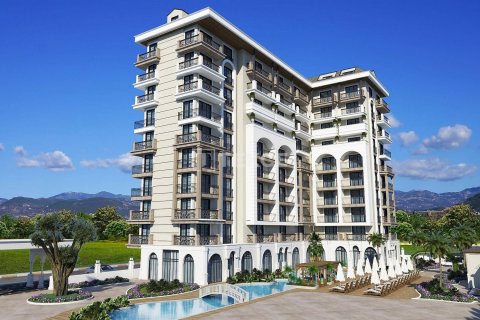 Daire  1+1  Alanya, Antalya, Türkiye №44317
