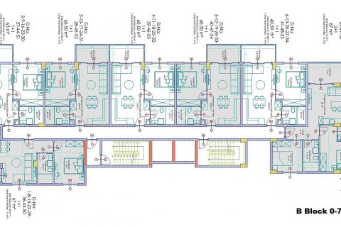 1+1 Wohnung  in Alanya, Antalya, Türkei Nr. 44317 - 15