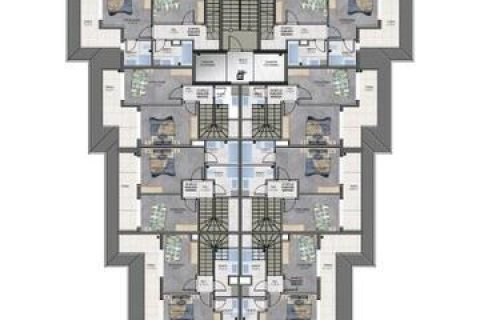 Dubleks daire Alanya, Antalya, Türkiye №94299 - 22