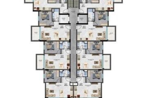 Dubleks daire Alanya, Antalya, Türkiye №94299 - 20