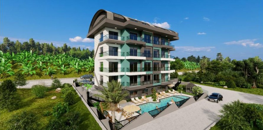 1+1 Apartment in Alanya, Antalya, Turkey No. 100943