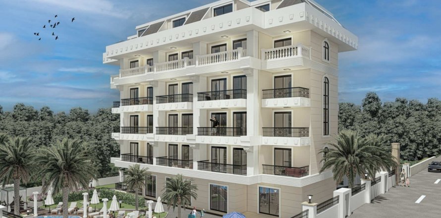 1+1 Lejlighed i Kestel, Antalya, Tyrkiet Nr. 100427