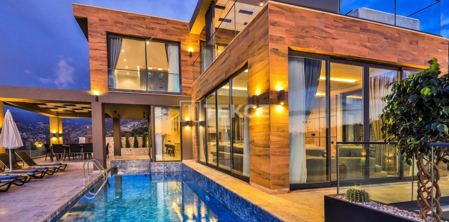 5+1 Villa i Kas, Antalya, Tyrkia Nr. 86954