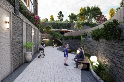 1+1 Leilighet  i Alanya, Antalya, Tyrkia Nr. 223673 - 14