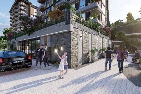 1+1 Leilighet  i Alanya, Antalya, Tyrkia Nr. 223673 - 7