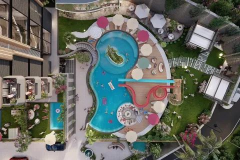 1+1 Leilighet  i Alanya, Antalya, Tyrkia Nr. 223673 - 23