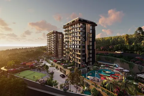 1+1 Leilighet  i Alanya, Antalya, Tyrkia Nr. 223673 - 3