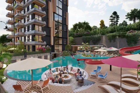 1+1 Leilighet  i Alanya, Antalya, Tyrkia Nr. 223673 - 21