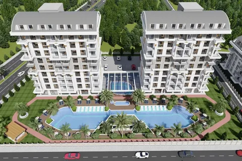 1+1 Lägenhet i Alanya, Antalya, Turkiet Nr. 223675