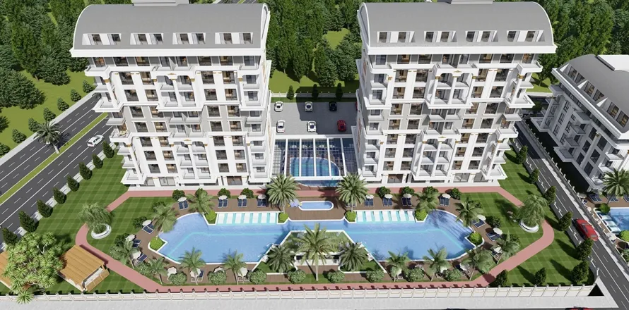 1+1 Apartment  in Alanya, Antalya, Turkey No. 223675