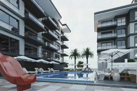 1+1 Leilighet i Alanya, Antalya, Tyrkia Nr. 223671 - 2