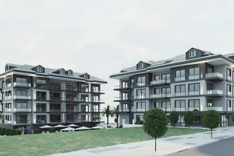1+1 Leilighet  i Alanya, Antalya, Tyrkia Nr. 223671