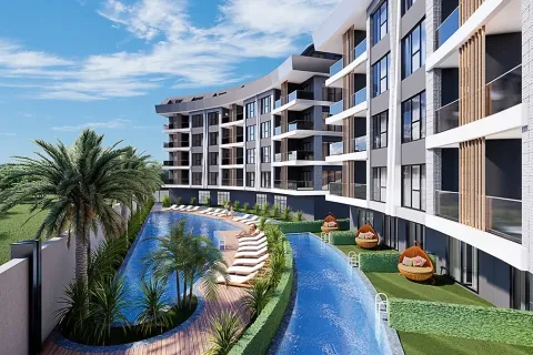 1+1 Lejlighed i Alanya, Antalya, Tyrkiet Nr. 223677 - 9