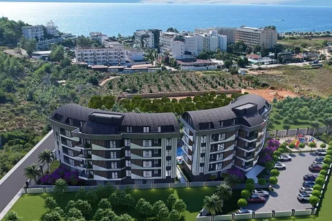 1+1 Leilighet  i Alanya, Antalya, Tyrkia Nr. 223677