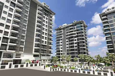 2+1 Lejlighed  i Alanya, Antalya, Tyrkiet Nr. 223672