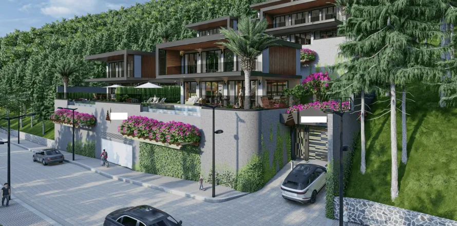 ویلا در Bektas،  Alanya ، ترکیه 305 متر مربع.  شماره 223003
