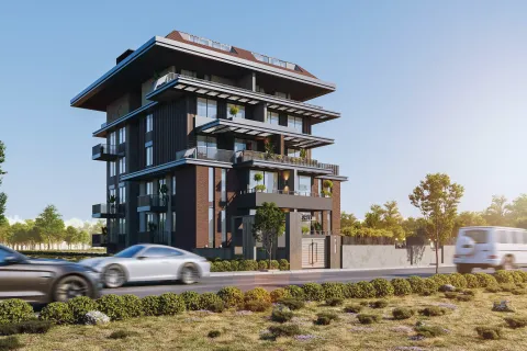 1+1 Leilighet  i Kestel, Antalya, Tyrkia Nr. 223002