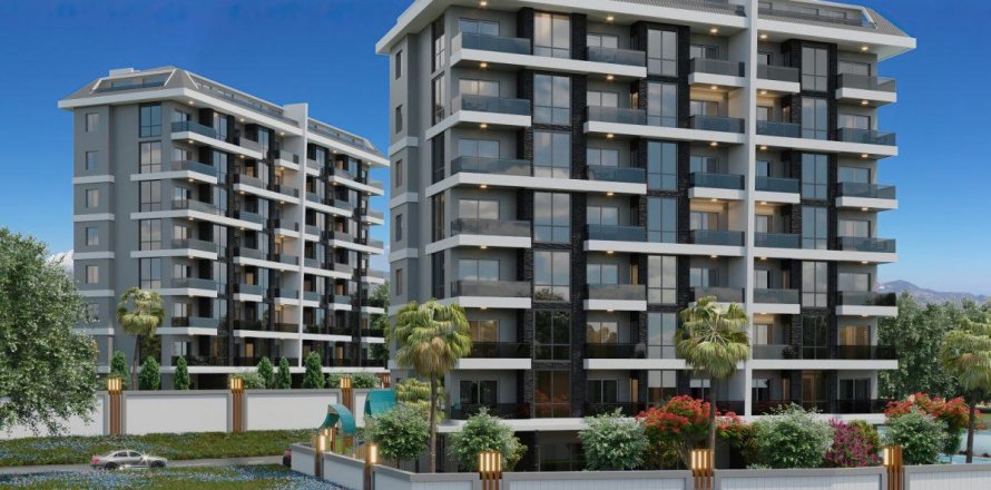 Leilighet i Avsallar, Antalya, Tyrkia Nr. 104596