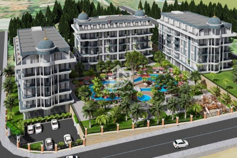 1+1 Lägenhet  i Oba, Antalya, Turkiet Nr. 100452 - 10