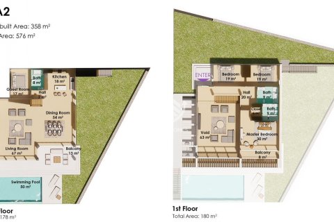 4+1 Villa in Alanya, Antalya, Türkei Nr. 87695 - 22