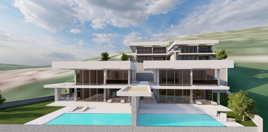 4+1 Villa in Alanya, Antalya, Türkei Nr. 87695