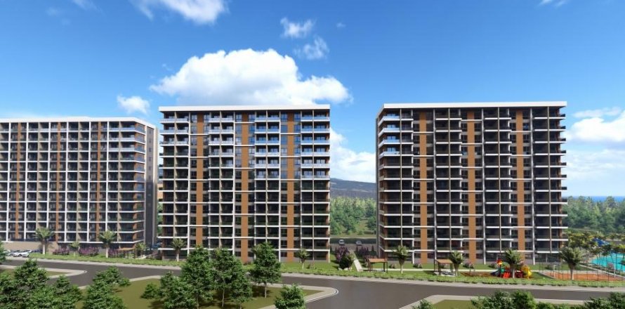 1+1 Lejlighed  i Mersin, Tyrkiet Nr. 136029