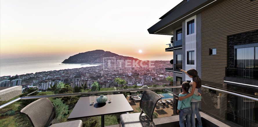 2+1 Apartment  in Alanya, Antalya, Turkey No. 222313