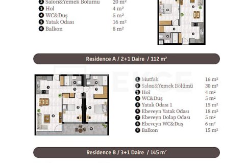3+1 Lägenhet i Lefkosha, Nr. 212803 - 24